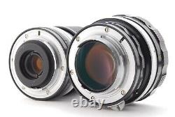 MINT? Nikon F2 35mm SLR Film Camera AI 55mm f/1.2 43-86mm f/3.5 Lens From JAPAN