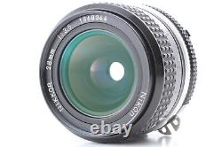 MINT Nikon F3 Eye Level 35mm film camera Ai 28mm f3.5 Lens From JAPAN