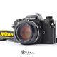 MINT Nikon FE2 Black 35mm SLR Film Camera Body Ai 50mm f1.4 Lens From JAPAN