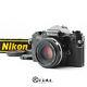 MINT Nikon FE2 Black 35mm SLR Film Camera Body Ai-s 50mm f1.8 Lens From JAPAN