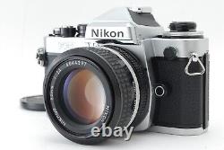 MINT? Nikon FE2 FE 2 35mm SLR Film Camera Silver Ai 50mm f/1.4 Lens From JAPAN