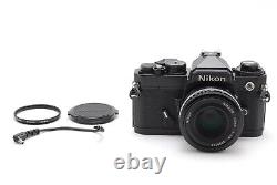 MINT-? Nikon FE 35mm SLR Film Camera Black AIS 50mm f/1.8 Lens From JAPAN