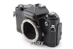 MINT-? Nikon FE 35mm SLR Film Camera Black AIS 50mm f/1.8 Lens From JAPAN