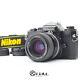 MINT Nikon FE Black 35mm Film Camera Body Ai 35-70mm f/3.3-4.5 Lens From JAPAN