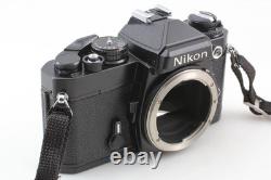 MINT? Nikon FE Black Film Camera 35mm SLR Ai Nikkor 50mm F/1.8 Lens From JAPAN