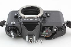 MINT? Nikon FE Black Film Camera 35mm SLR Ai Nikkor 50mm F/1.8 Lens From JAPAN