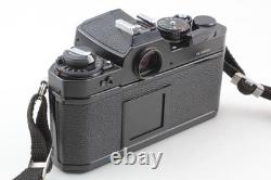 MINT? Nikon FE Black Film Camera 35mm SLR Ai Nikkor 50mm F/1.8 Lens From JAPAN