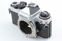 MINT+++ Nikon FE Silver 35mm Film Camera Ai-s 35-70mm f3.3-4.5 Zoom Lens JAPAN