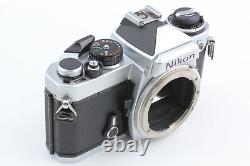 MINT+++ Nikon FE Silver 35mm Film Camera Ai-s 35-70mm f3.3-4.5 Zoom Lens JAPAN