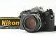 MINT Nikon FM3A Black 35mm Film Camera ai-s 50mm f/1.4 ais Lens From JAPAN