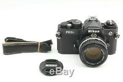 MINT Nikon FM3A Black 35mm SLR Film Camera with Ai-s 50mm F 1.4 Lens From Japan