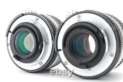 MINT-? Nikon FM 35mm SLR Film Camera AI 50mm f/1.8 AI 35mm f/2.8 Lens From JAPAN