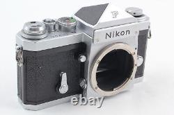 MINT Nikon F Silver Eye Level 35mm film camera nikkor 50mm f1.4 Lens JAPAN