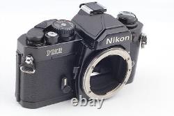 MINT Nikon NEW FM2n Black 35mm film camera Ai-s 50mm f1.8 Lens From JAPAN