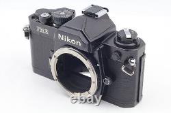 MINT Nikon NEW FM2n Black 35mm film camera Ai-s 50mm f1.8 Lens From JAPAN