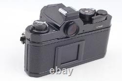 MINT Nikon NEW FM2n Black 35mm film camera Ai-s 50mm f1.8 Lens From JAPAN