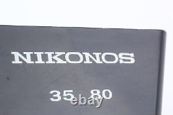 MINT Nikon NIKONOS V Orange Underwater 35mm Film Camera Body 35mm Lens JAPAN