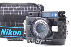 MINT? Nikon Nikonos III 35mm Film Camera UW 35mm f/2.5 Lens withCase From JAPAN