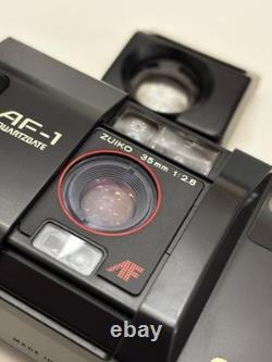 MINT? Olympus AF-1 Quartzdate + Teleconverter Lens 35mm Film Camera From JAPAN
