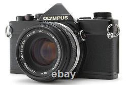 MINT? Olympus OM1 N OM-1N 35mm Film Camera 50mm f/1.8 Lens Black From JAPAN