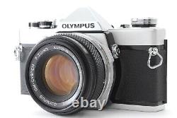 MINT-? Olympus OM1 OM-1 SLR 35mm Film Camera Auto S 50mm f/1.8 Lens From JAPAN