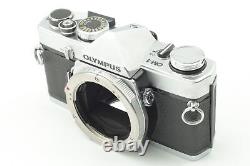 MINT Olympus OM-1 Silver 35mm Film Camera Body zuiko 50mm f/1.4 Lens F JAPAN