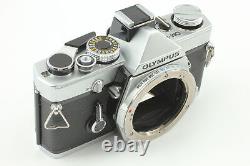 MINT Olympus OM-1 Silver Body 35mm Film Camera Lens zuiko 50mm f/1.4 F JAPAN