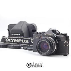 MINT Olympus OM-2 Black 35mm Film Camera Body 50mm f/1.8 Lens From JAPAN