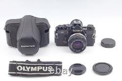 MINT Olympus OM-2 Black 35mm Film Camera Body 50mm f/1.8 Lens From JAPAN