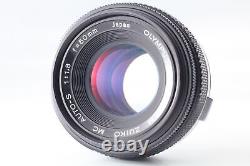 MINT Olympus OM-2 Black 35mm Film Camera Body 50mm f/1.8 Lens From JAPAN