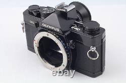 MINT Olympus OM-2 Black 35mm Film Camera Body 50mm f/1.8 Lens From JAPAN