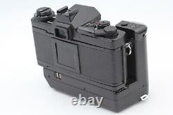 MINT Olympus OM 4 35mm SLR Film Camera 28mm 50mm 100mm 3 Lens Flash From JAPAN