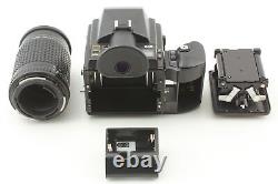 MINT Pentax 645 Film Camera Body SMC A 200mm f/4 Lens 120 Back From JAPAN