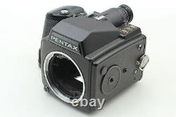 MINT Pentax 645 Film Camera SMC A 45mm f2.8 Lens 120 220Film insert From JAPAN