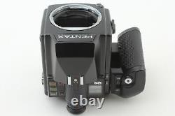 MINT ++ Pentax 645 Medium Format Film Camera Body + A 80-160mm f4.5 lens JAPAN