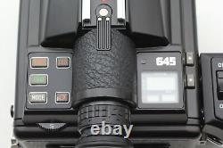 MINT ++ Pentax 645 Medium Format Film Camera Body + A 80-160mm f4.5 lens JAPAN