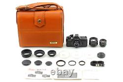 MINT? Pentax Auto 110 Auto110 SLR Film Camera 3Lens Hood Set withCase From JAPAN