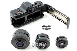 MINT? Pentax Auto 110 Auto110 SLR Film Camera 3Lens Hood Set withCase From JAPAN