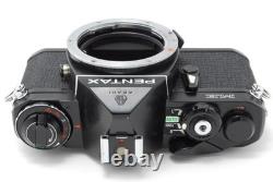 MINT Pentax ME Black 35mm SLR Film Camera SMC M 50mm F1.7 Lens From JAPAN