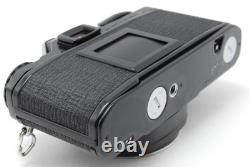 MINT Pentax ME Black 35mm SLR Film Camera SMC M 50mm F1.7 Lens From JAPAN