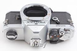 MINT Pentax MX 35mm Film Camera Body Silver 50mm f1.4 Lens From JAPAN