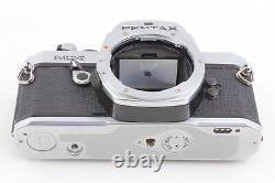MINT Pentax MX 35mm Film Camera Body Silver 50mm f1.4 Lens From JAPAN