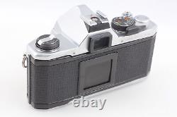 MINT Pentax MX 35mm Film Camera Body Silver 50mm f1.4 Lens From JAPAN