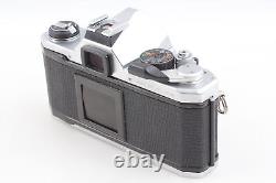 MINT Pentax MX 35mm Film Camera Body Silver 50mm f1.4 Lens From JAPAN
