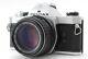 MINT-? Pentax MX 35mm Film Camera Silver Body 50mm f/1.4 Lens From JAPAN
