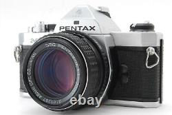 MINT-? Pentax MX 35mm Film Camera Silver Body 50mm f/1.4 Lens From JAPAN