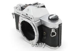 MINT-? Pentax MX 35mm Film Camera Silver Body 50mm f/1.4 Lens From JAPAN