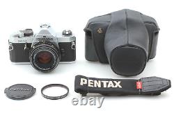 MINT? Pentax MX SLR 35mm Film Camera SMC 50mm f/1.7 Lens +Case From JAPAN