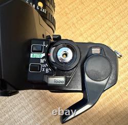 MINT Pentax Super A SLR 35mm Film Camera Black SMC Pentax 50mm f/2 Lens Japan
