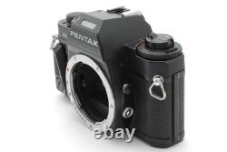MINT Pentax Super A SLR 35mm Film Camera Black SMC Pentax 50mm f/2 Lens Japan